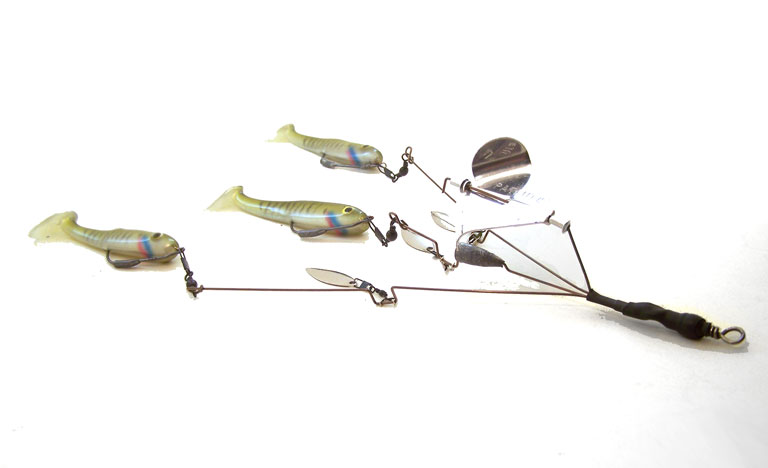 Umbrella Rig, Willow Thrasher Rig, Swimbait